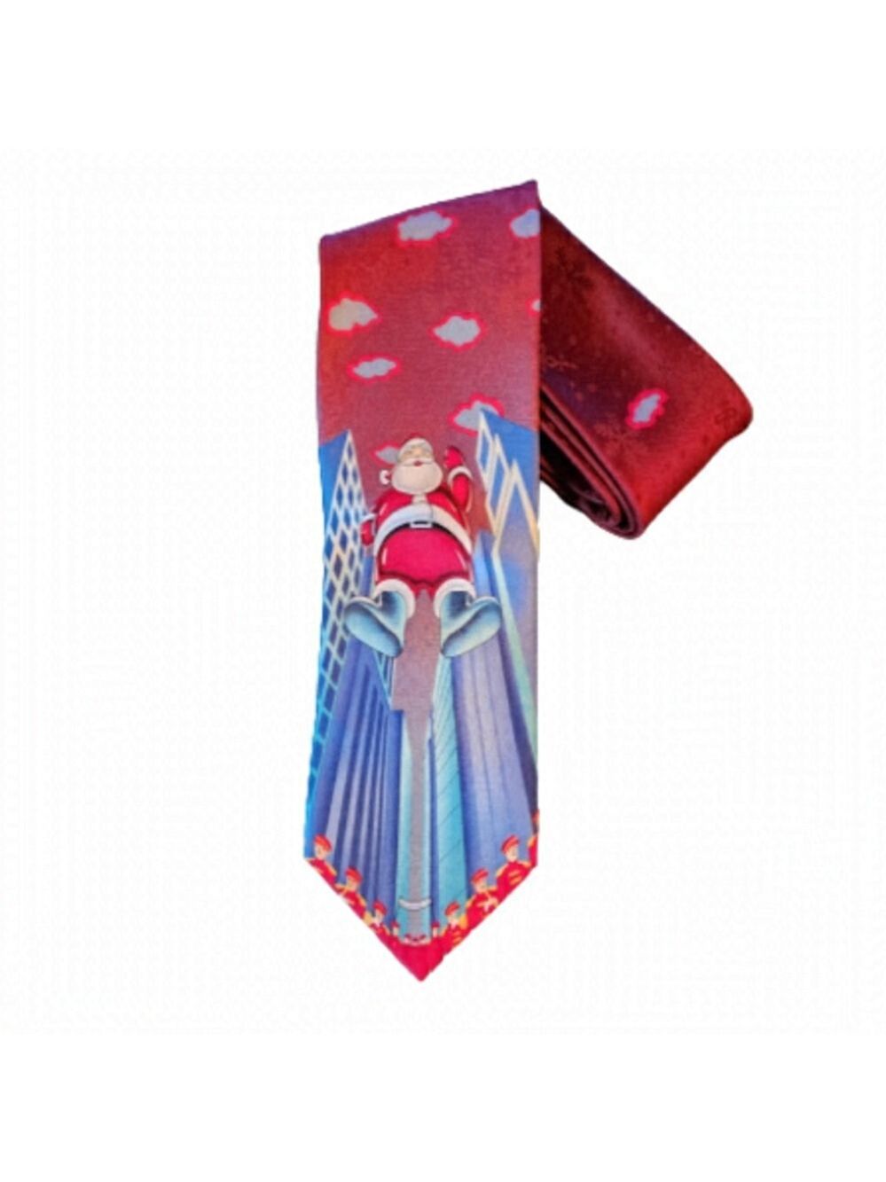 Jinglebells santa Claus red ties